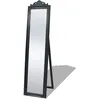 Image de vidaXL vidaXL Miroir sur pied Style baroque 160x40 cm Noir