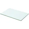 Image de vidaXL Vidaxl Panneau Pour Étagère Verre Transparent 50 X 25 Cm