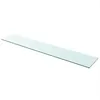 Image de Panneau pour Ã©tagÃ¨re Verre transparent 110 x 20 cm