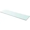 Image de Panneau pour Ã©tagÃ¨re Verre transparent 110 x 30 cm