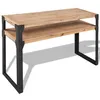Image de vidaXL Table console Bois d'acacia massif 120 x 40 x 85 cm243915