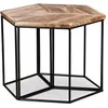 Image de vidaXL Table basse Bois de manguier massif 56x48x40 cm