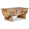 Image de vidaXL Table basse Bois de manguier massif 88x50x40 cm243977