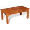 Image de Table basse Bois massif 110 x 60 x 45 cm - vidaXL