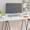 Image de vidaXL Meuble TV/Support pour moniteur 60x25x11 cm verre vert244143