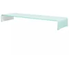 Image de vidaXL vidaXL Meuble TV/Support pour moniteur 110x30x13 cm verre vert