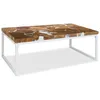 Image de vidaXL Vidaxl Table Basse Teck Résine 110 X 60 X 40 Cm