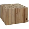 Image de vidaXL Vidaxl Table Basse Teck Authentique 50x50x35 Cm