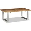 Image de vidaXL Table basse Bois de récupération massif 100x60x38 cm244586