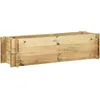 Image de vidaXL Jardinière surélevée de légumes Bois de pin imprégné 120 cm43349