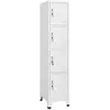 Image de vidaXL Armoire à casier avec 4 compartiments 38x45x180 cm 244475