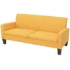 Image de vidaXL Canapé à 3 places 180 x 65 x 76 cm Jaune244713