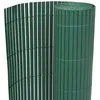 Image de vidaXL Vidaxl Cl?Ture De Jardin Double Face Pvc 90 X 300 Cm Vert