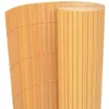 Image de vidaXL Clôture De Jardin Double Face Pvc 90 X 300 Cm Jaune