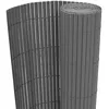 Image de vidaXL Clôture de jardin Double face PVC 90 x 500 cm Gris43631