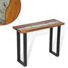 Image de vidaXL Table console Teck 100 x 35 x 75 cm