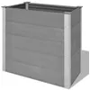 Image de vidaXL Lit surélevé de jardin WPC 100x50x91 cm Gris