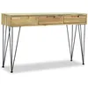 Image de vidaXL Table console 120x35x76 cm Teck massif244573