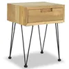 Image de vidaXL Table de chevet 40x30x50 cm Teck244576