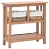 Image de vidaXL Table console Bois de récupération massif 69 x 28 x 70 cm