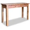 Image de vidaXL Table console bois d'acajou massif 123x42x75 cm244494