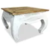 Image de vidaXL Table d'appoint Bois de récupération massif 50 x 50 x 35 cm