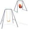Image de BalanÃ§oire Simple 2-En-1 Et BalanÃ§oire Pour Tout-Petits Orange