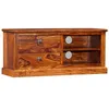 Image de vidaXL Meuble TV Bois massif de Sesham 90x30x40 cm245160