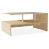 Image de vidaXL Table basse Bois d'ingénierie 90x59x42 cm Chêne244855