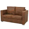 Image de Ensemble De CanapÃ©s 2 Pcs Cuir Daim SynthÃ©tique - Vidaxl