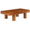 Image de vidaXL Table basse Bois d'acacia solide avec finition miel 100x50x30cm