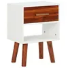 Image de vidaXL Table de chevet Bois d'acacia massif 40x30x57 cm245739