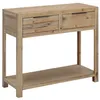 Image de vidaXL Table console 82x33x73 cm Bois d'acacia massif245684