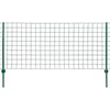 Image de Vidaxl Ensemble De ClÃ´ture Euro 20 X 1,5 M Acier Vert