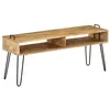 Image de vidaXL Meuble TV Bois de manguier massif 110 x 35 x 45 cm246021