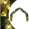 Image de Vidaxl Guirlande De NoÃ«l DÃ©corÃ©e Avec Boules Et LumiÃ¨res Led 10 M