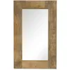Image de vidaXL vidaXL Miroir Bois de manguier massif 50 x 80 cm