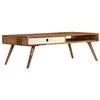 Image de vidaXL Table basse 110x50x35 cm Bois massif246223