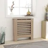 Image de Table Basse Acacia Massif Bord Assorti 90 X 50 X 40 Cm Gris