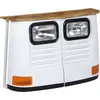 Image de vidaXL Vidaxl Buffet Bois De Manguier Massif Forme De Camion Blanc