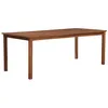Image de vidaXL Table de jardin 200x100x74 cm Bois d'acacia massif44106