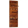 Image de Portemanteau Bois solide de Sesham 118 x 40 cm vidaXL vidaXL