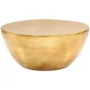Image de vidaXL Table Basse Aluminium Martelé 70 X 30 Cm Laiton - Vidaxl
