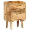 Image de vidaXL Table de chevet Bois de manguier massif 40 x 30 x 59,5 cm246788