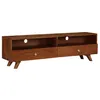 Image de vidaXL Meuble TV Bois de récupération solide 140x30x40 cm246675