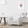 Image de vidaXL Fauteuil blanc similicuir247019