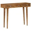 Image de vidaXL Table console Bois de manguier massif 102 x 30 x 79 cm