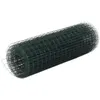 Image de vidaXL Grillage acier avec revêtement en PVC 10x0,5 m vert
