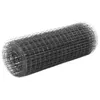 Image de vidaXL Grillage acier avec revêtement en PVC 10x0,5 m gris