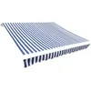 Image de vidaXL Toile d'auvent Bleu et blanc 500x300 cm143701